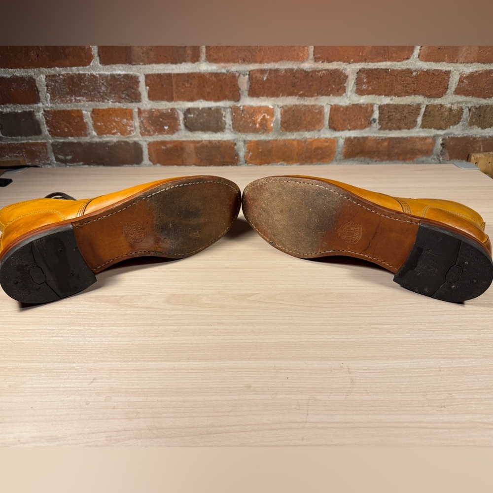 Wolverine Men's 1000 Mile Tan Leather Boots - Picture 3 of 7